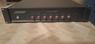 Audio: ABK PA2025PII – Mix Gücləndirici - Brend/model: ABK, Mix Amplifier — 1