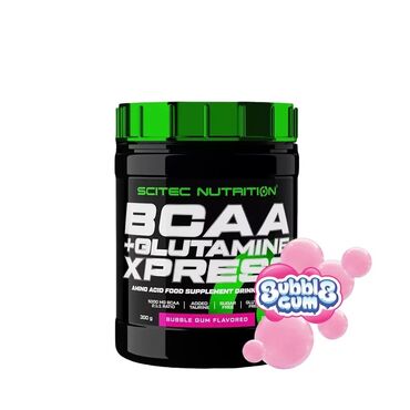 витамины для детей: BCAA+ Glutamine SN Xpress (300g) Стимулирует рост мышечной массы и