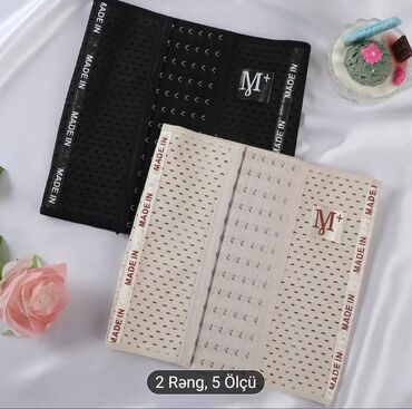 Toparlayıcı alt paltarı: M+ bel formalaşdırıcı korset - Rənglər: qara və açıq (əriyik ton) - — 6