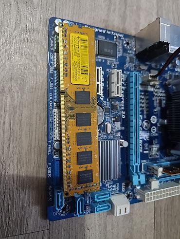 raspberry pi: Материнская плата для ПК, Б/у, Gigabyte, LGA1155, Micro-ATX — 1