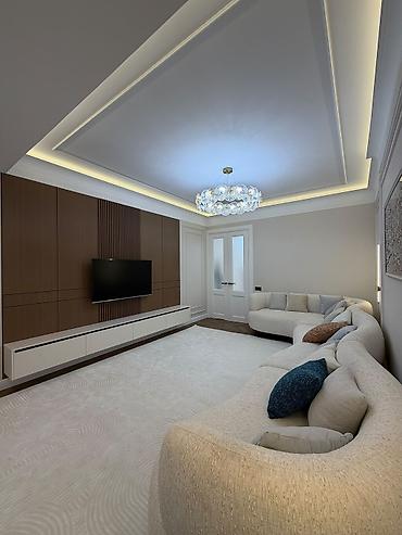 Продажа квартир: 4 комнаты, 128 м², Ак-Кеме Элитка, 6 этаж, Дизайнерский ремонт — 2