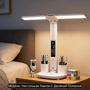 hamilton saat: İki başlı stolüstü LED lampa - Fərqli səhnələr üçün 3 işıq rəngi — 8