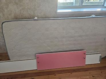 teze mebel: Qız üçün, İşlənmiş, Çarpayı, Bazasız, Matras ilə, Siyirməsiz — 2