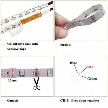 kamen: LED traka Svetla 5m 10m 15m 20m 25m 30m RGB APLIKACIJA. LED traka — 6