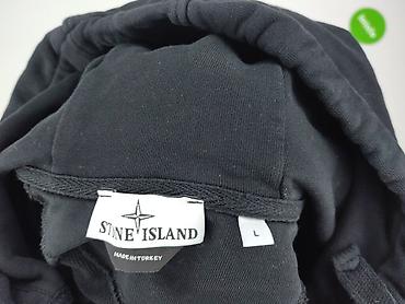 ursa: Stone Island, Bluza z kapturem dla mężczyzn, rozmiar L — 5