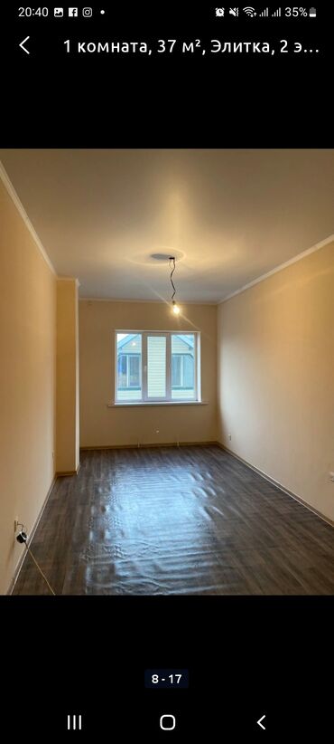 Продажа квартир: 1 комната, 37 м², Индивидуалка, 2 этаж, Свежий ремонт, Электрическое отопление at lalafo.kg Продажа квартир: 1 комната, 37 м², Индивидуалка, 2 этаж, Свежий ремонт, Электрическое отопление