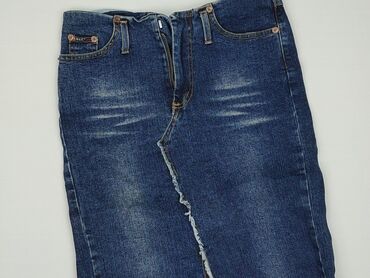 spódnice jeansowe długie z rozcięciem: DENIM JEANS, Spódnica damska, rozmiar S