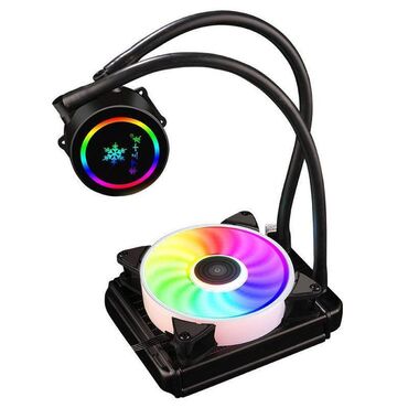 вентилятор для ноутбука: Вентилятор RGB для Intel LGA AMD AM3 AM4 жидкостный радиатор. Кулер