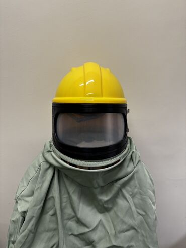 Спецодежда: Продам средства защиты для оператора пескоструя. Шлемы, комбинезоны — 17