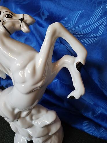 flasa: Porcelanska,vintaz figura konja. Porcelanska figura,perfektna,sve na — 7