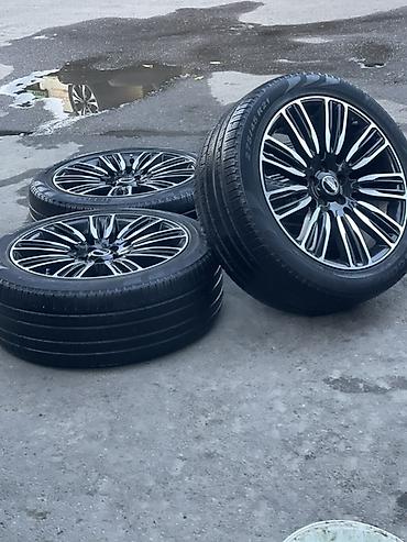 Disk təkərlər: 4 ədəd disklə birlikdə şin dəsti - Disklər: Range Rover orijinal — 2