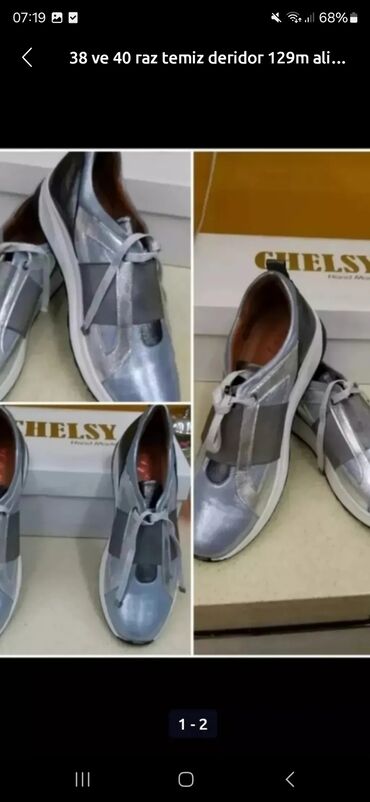 Çəkmələr: Ölçü: 38, Yeni