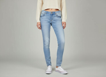 jeansy z kryształkami zara: Jeans for women, size XS