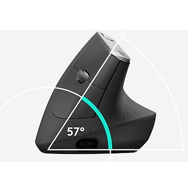tab s10: Logitech MX Vertical Advanced Ergonomic Mouse Graphite (910-005448) — 4