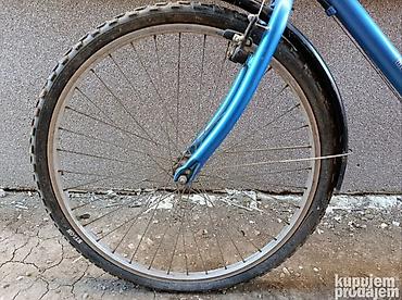 bicikli 20: MTB 26 BLACK&WHITE – ispravan, 18 brzina, blatobrani + nosač — 4