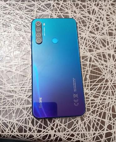 usta cantasi: Redmi Note 8, 64 GB, rəng - Göy, Barmaq izi — 3