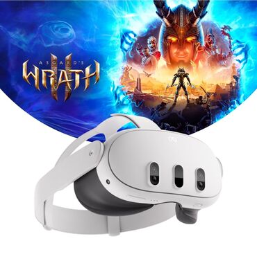 видео камеры: Meta Oculus Quest 3 + Asgard’s Wrath 2 oyunu Teze, bagli