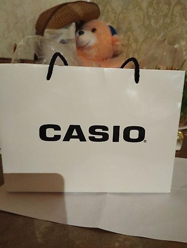 casio saat satışı: Hədiyyə paketi, İşlənmiş, rəng - Ağ — 1