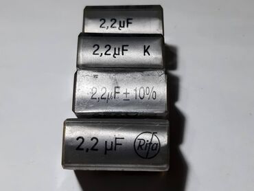 Zvučnici i stereo sistemi: Kondenzatori RIFA 2,2uf, 2uF, 1uF, 0,33uF -250V Vrhunski kondenzatori — 5