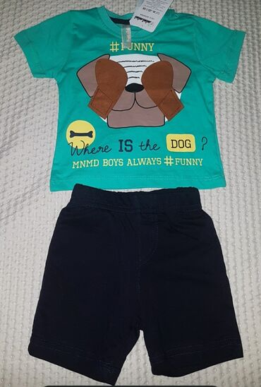 odeća za dečake: Komplet: Majica, Šorts, 68-74