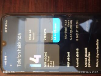 kiraye derin soyuducu: Redmi 9T, 128 ГБ, цвет - Черный, Сенсорный, Отпечаток пальца, Face ID