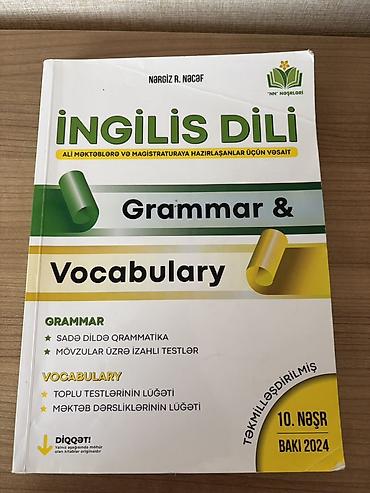 Məktəb dərslikləri: Məhsul: İngilis dili üzrə dərs vəsaiti – “Grammar & Vocabulary” — 1