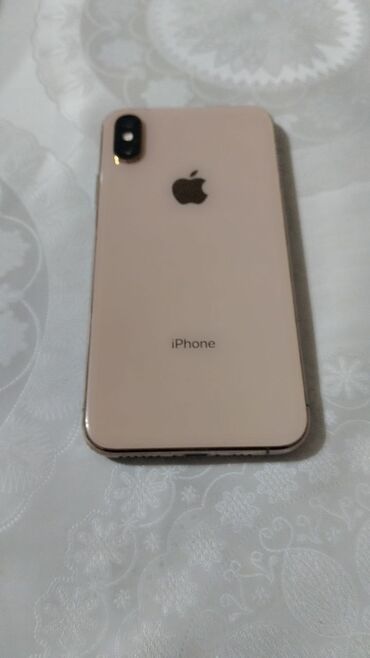 Apple iPhone: IPhone Xs, Б/у, 64 ГБ, Rose Gold, Чехол, 79 %