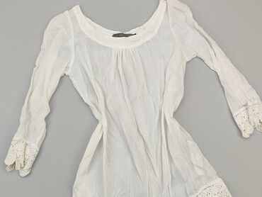 zara białe bluzki wyprzedaż: Blouse, Zara, S (EU 36), condition - Good