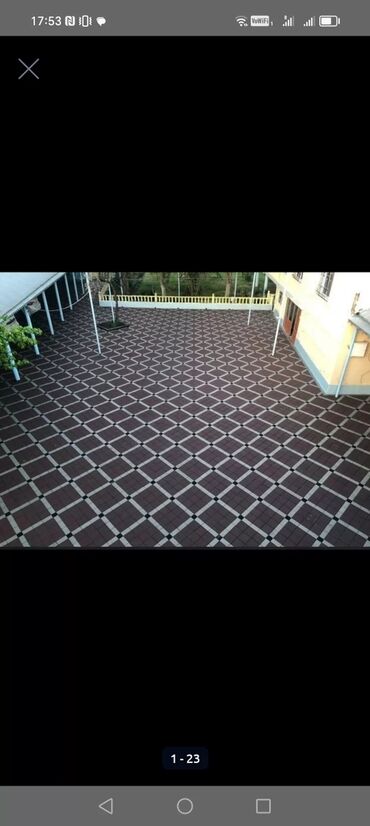 Döşəmə işləri: Məhsul: Beton tamet/daş döşəmə və peşəkar səki-döşəmə xidməti Təsvir — 18