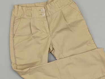 czarne spodnie baggy: Material trousers, 7 years, 116/122, condition - Very good