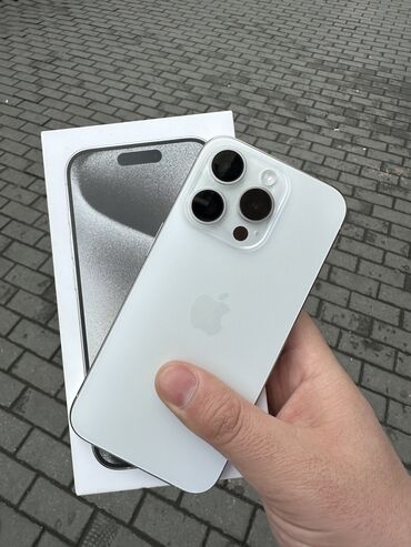 iphone 15 işlənmiş: IPhone 15 Pro, 128 GB, Ağ