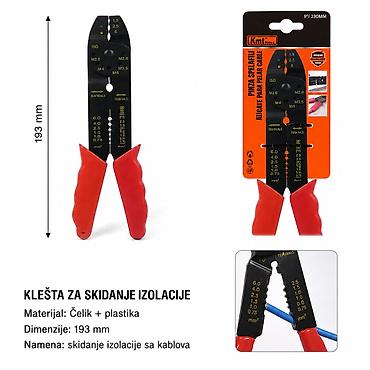 mala testera: KMT Dvobojni drška ručna testera višenamenski brzi konektor bez klešta — 1