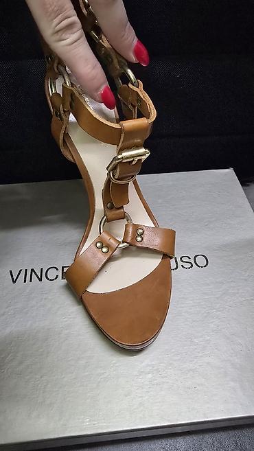 burberry papuce: Vincenzo Peluso ženske sandale na štiklu – Made in Italy - Materijal — 4