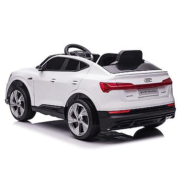 decije odelo: Audi e-tron Sportback GT – dečiji automobil na akumulator, beli Šifra — 5