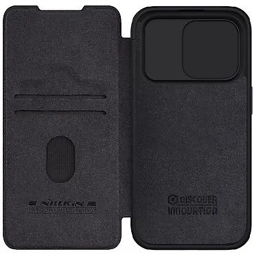 modem: Maska Nillkin Qin Pro za iPhone 15 Pro 6.1 crna. Uz brzu dostavu i — 5