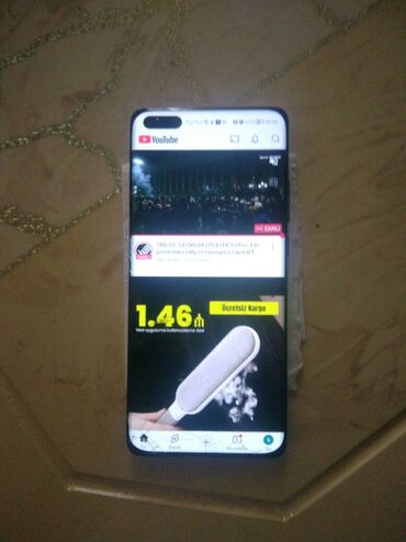 xudat telefon: Huawei P40 Pro, 256 GB, rəng - Qara