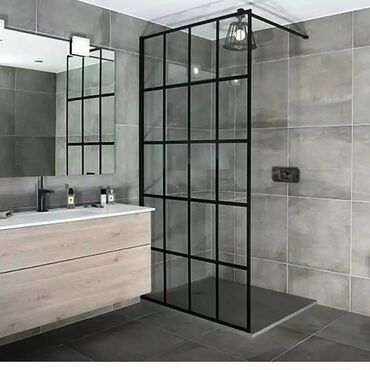 Duş kabinaları, arakəsmələr: Hamam aksesuarları, dolab, vanna,cambalkon,  kabin, arakesme ve — 6