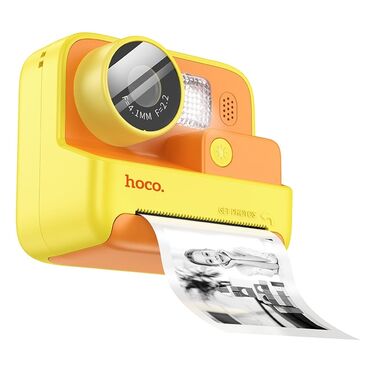 instax mini qiymeti: Uşaqlar üçün Hoco brendindən kassa kağızı ilə işləyən fotoaparat