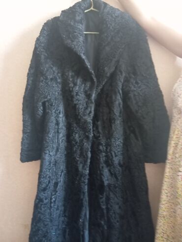 шуба из каракуля: Шуба, Каракуль, Длинная модель, 5XL (EU 50)