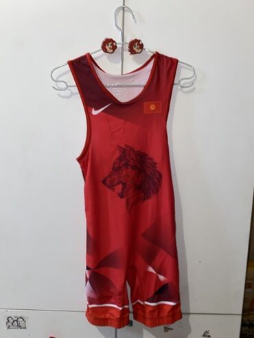 форма гимнастика: Спортивные трико для борьбы (комплект из двух штук). - Тип: борцовки