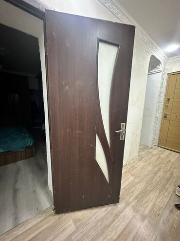 Otaq qapıları: MDF Otaq qapısı 80x205 sm, İşlənmiş, Zəmanətsiz, Ödənişli quraşdırma