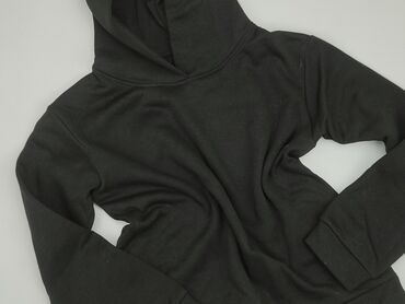 czarne bluzki z długim rękawem damskie: Hoodie, XL (EU 42), condition - Very good