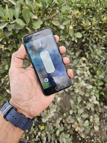 irşad electronics iphone: IPhone SE 2020, 128 GB, Qara, Barmaq izi