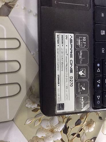 noutbuklar windows10: Acer Aspire One D270 netbuku Xüsusiyyətlər: - Ekran: 10.1" LED - — 8