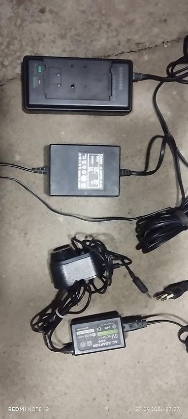 ниже: Зарядные и сетевые адаптеры (набор) 1) Samsung AC Power Adapter — 1