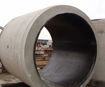 Строительные материалы: Канализационная бетонная труба d2000 mm l2000 mm труба бетонная