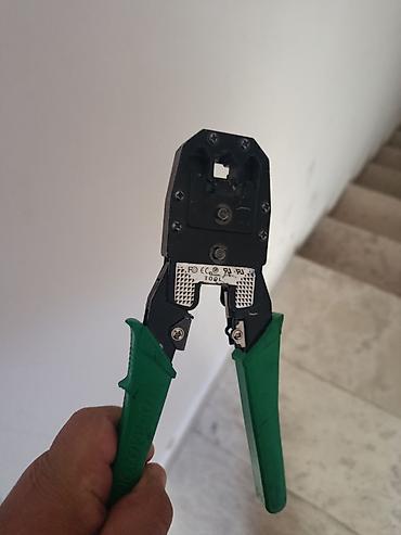 yasil perde: RJ45/RJ11 sıxma aləti – çoxfunksiyalı krimp pres - Şəbəkə (Ethernet) — 1