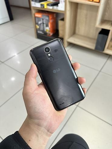 9 lite: LG K10 2017, Б/у, 16 ГБ, цвет - Черный, 2 SIM — 1
