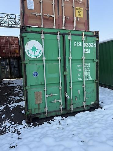 Контейнеры: Стальной морской контейнер EVERGREEN 40 футов (тип 42G1, стандартная — 2