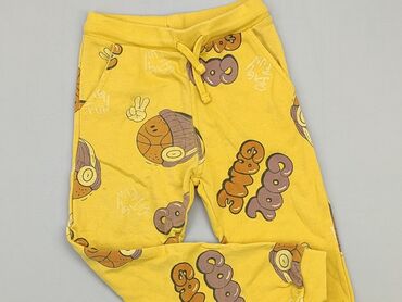 zara spodnie ze sztucznej skory: Sweatpants, SinSay, 8 years, 122/128, condition - Good